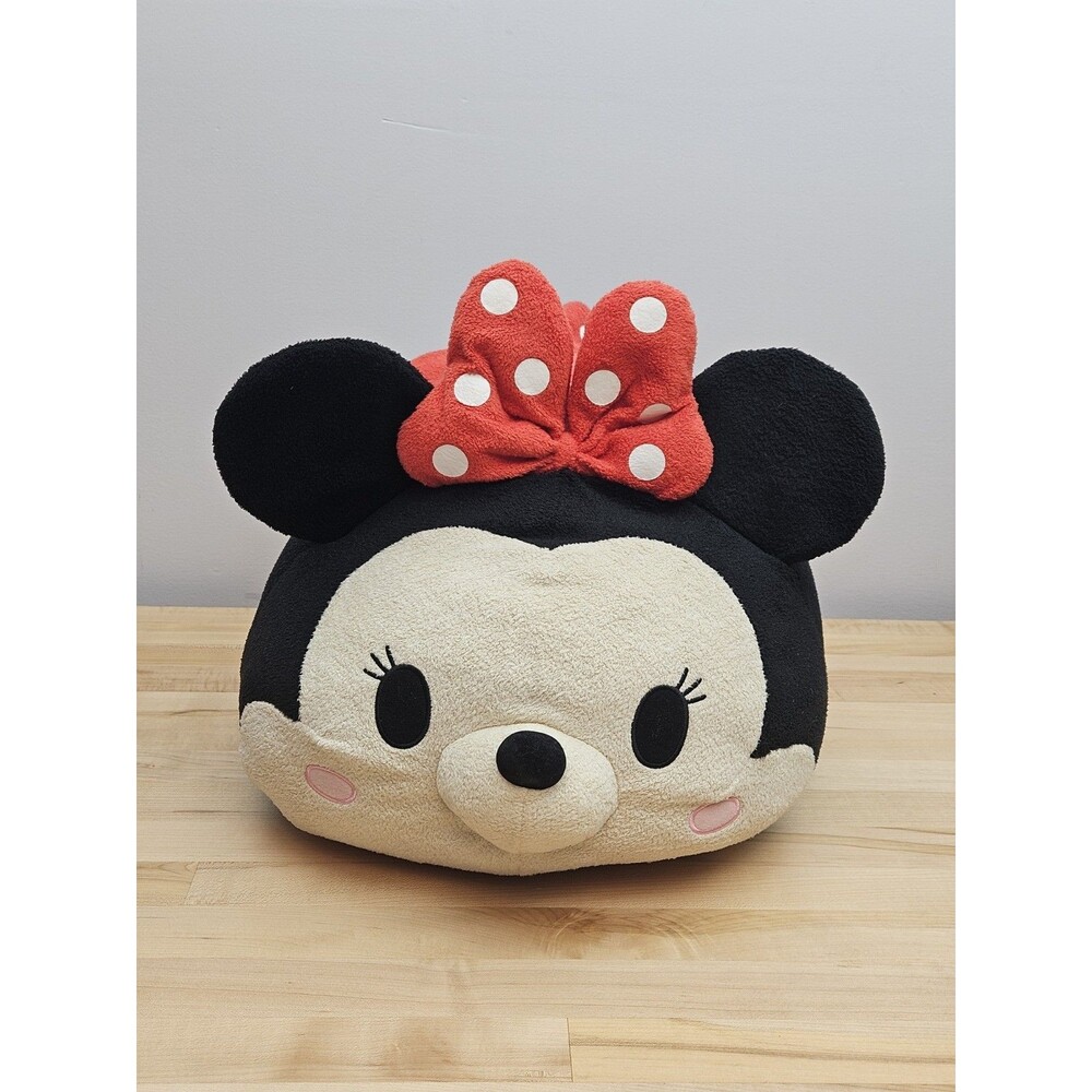 Disney Store 20" JUMBO Plush Stuff Animal Minnie Mouse TSUM TSUM Large Pillow